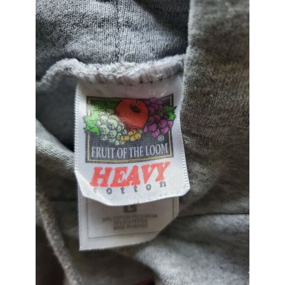 Whitehall Tennis Hoodie Grey Youth L Large Kangaroo Pockets Some Distress - Picture 9 of 11